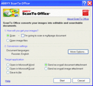 ABBYY ScanTo Office screenshot